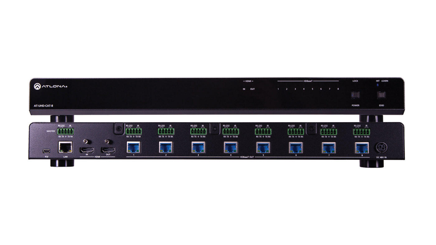 Atlona Ships Eight-Output 4K/UHD Distribution Amplifier