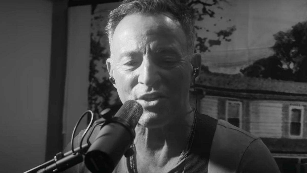 Bruce Springsteen in the trailer for his documentary, Bruce Springsteen&#039;s Letter To You.