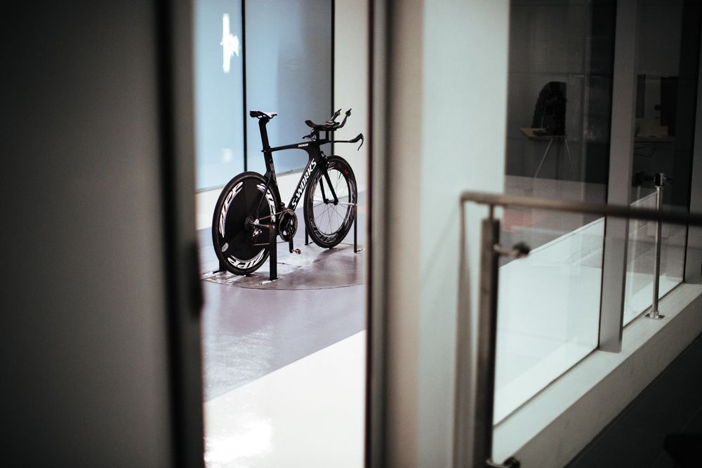 Tao Geoghegan Hart's Specialized time trial bike for 2016