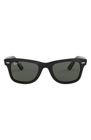50mm Classic Wayfarer Polarized Sunglasses