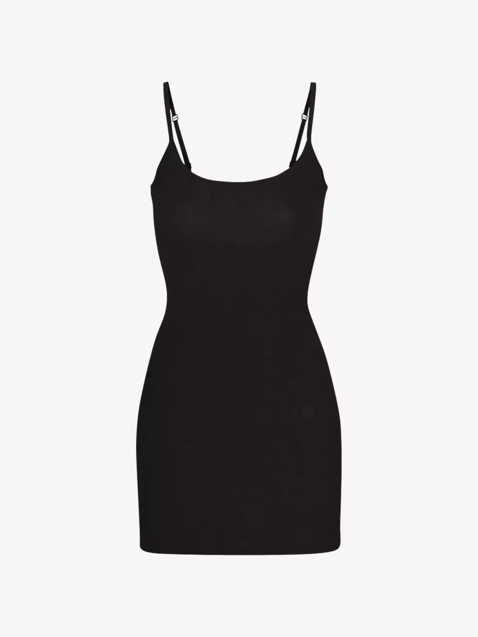 Soft Lounge Sleeveless Stretch-Jersey Mini Dress