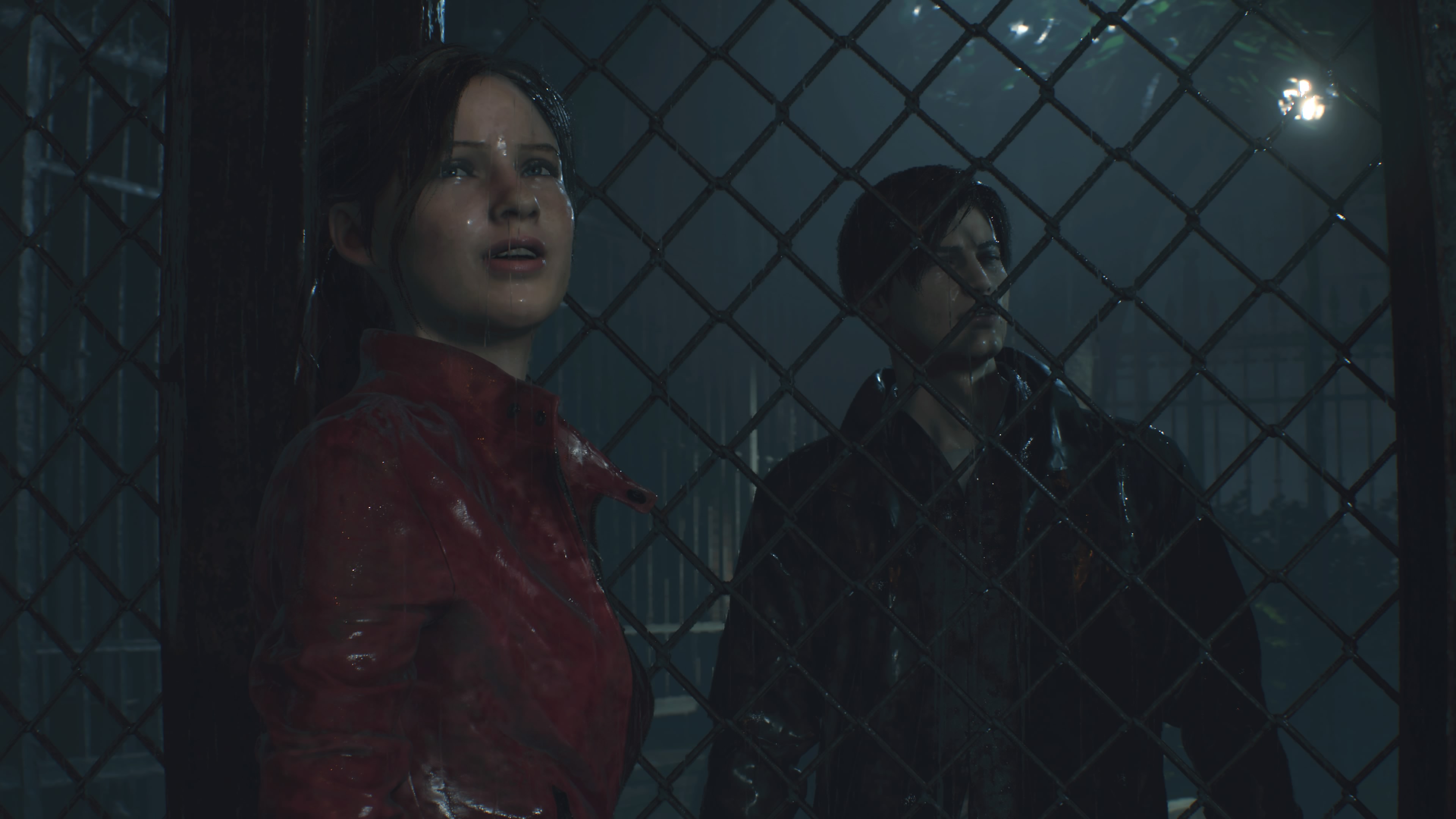 Claire Redfield and Leon S. Kennedy