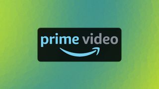 Prime Video logo on a green blue background