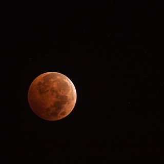 Oct. 8, 2014, Lunar Eclipse Seen in Costa Mesa, CA