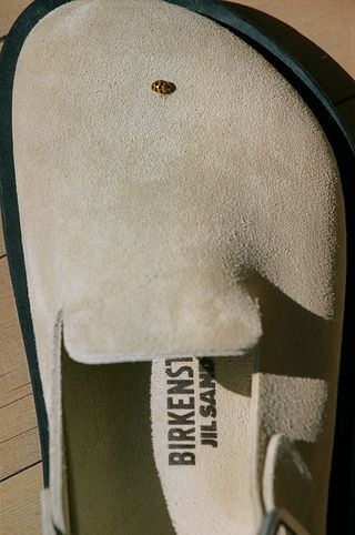 Birkenstock Jil Sander sandal close up