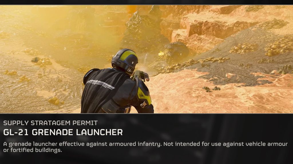 How to use the helldivers 2 grenade launcher effectively gamesradar 