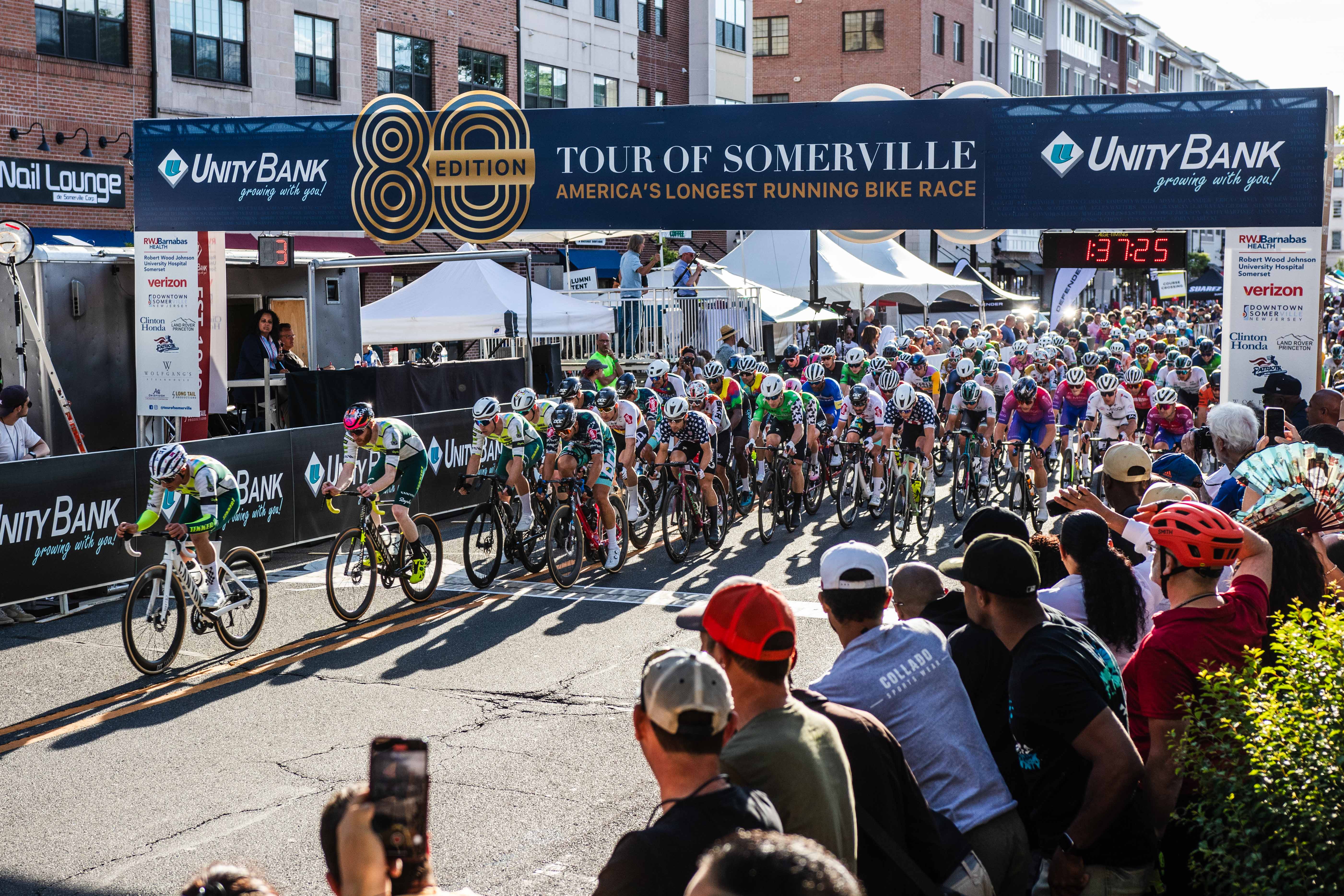 Races at 2025 Tour of Somerville had huge crowds for Memorial Day