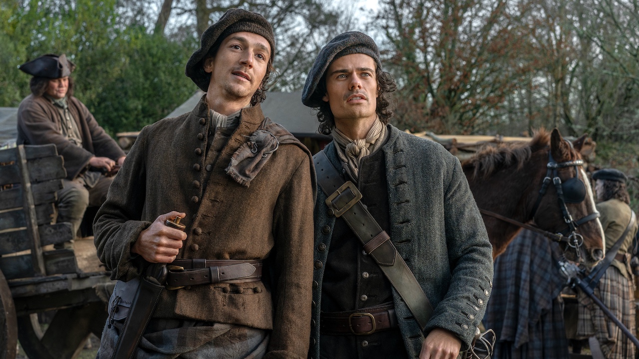 rory alexander and jamie roy on outlander: blood of my blood