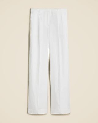 Wide-Leg Essential Pant in Linen