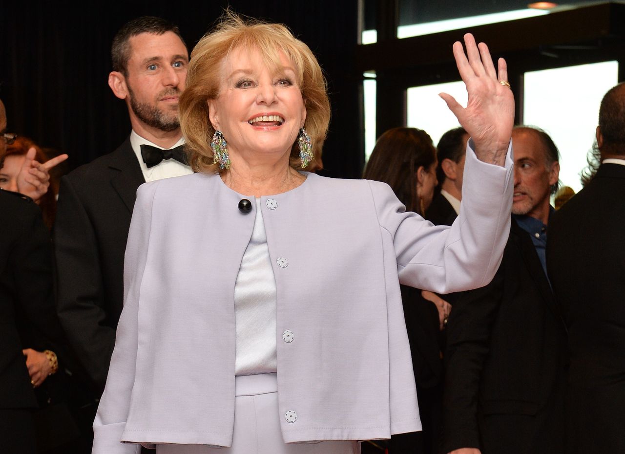 Barbara Walters, pictured in 2014