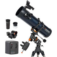 Celestron AstroMaster 130EQ with motor drive: was $379.95, now $320 at Amazon.&nbsp;