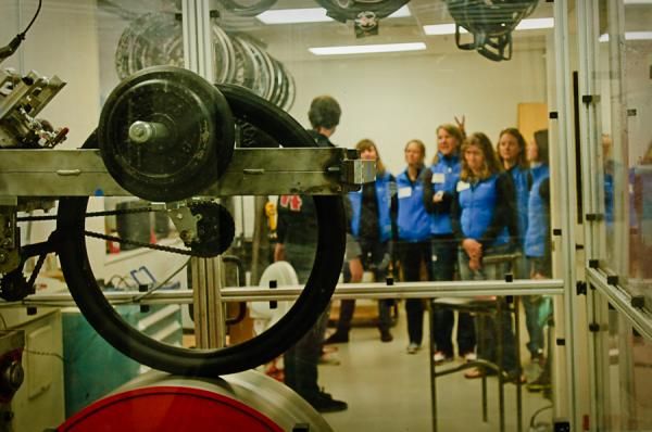 Team TIBCO visits the testing lab