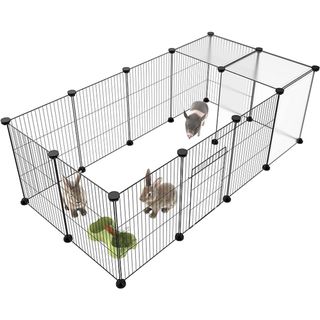 Homidec Pet Playpen indoor rabbit hutch alternative