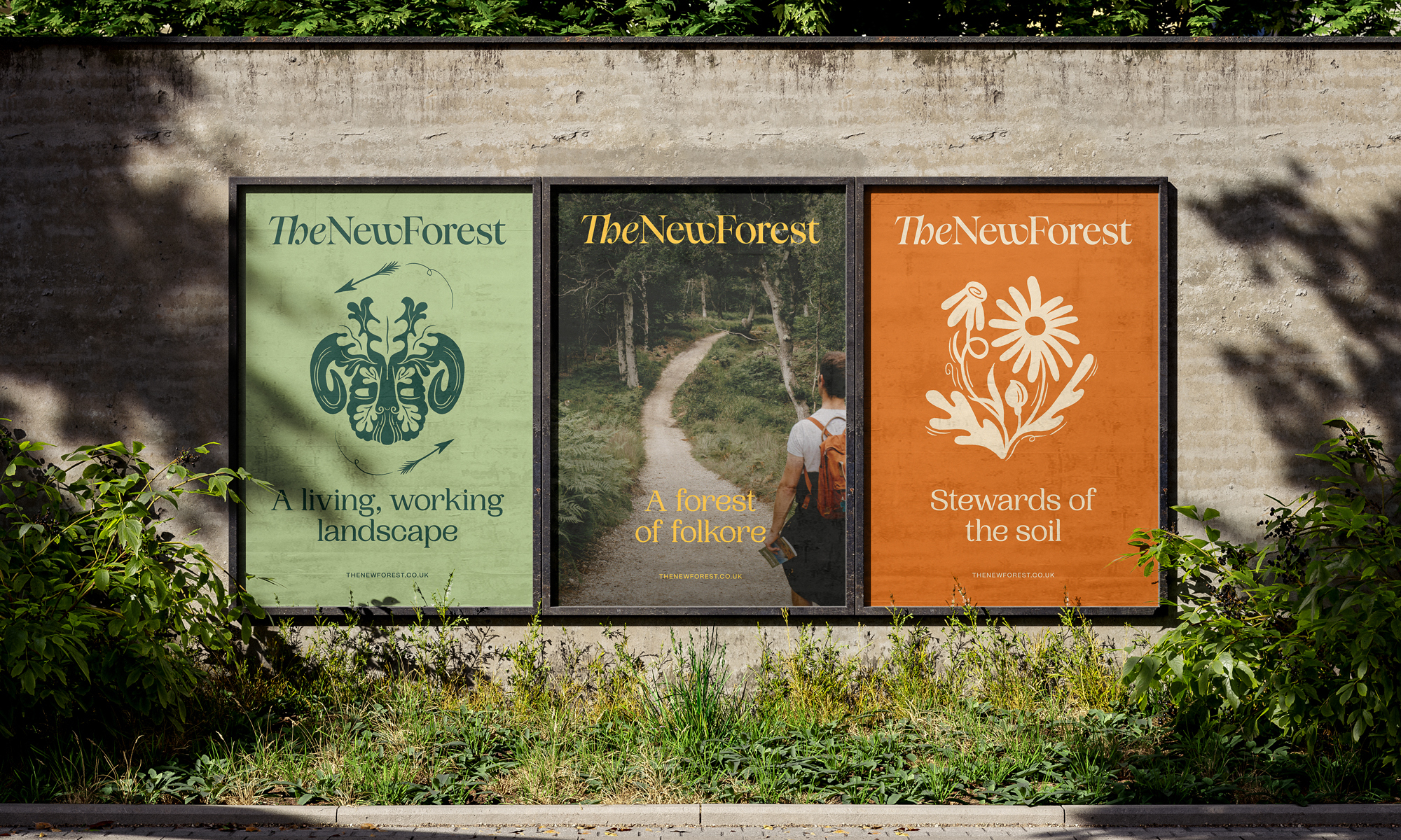 The New Forest branding