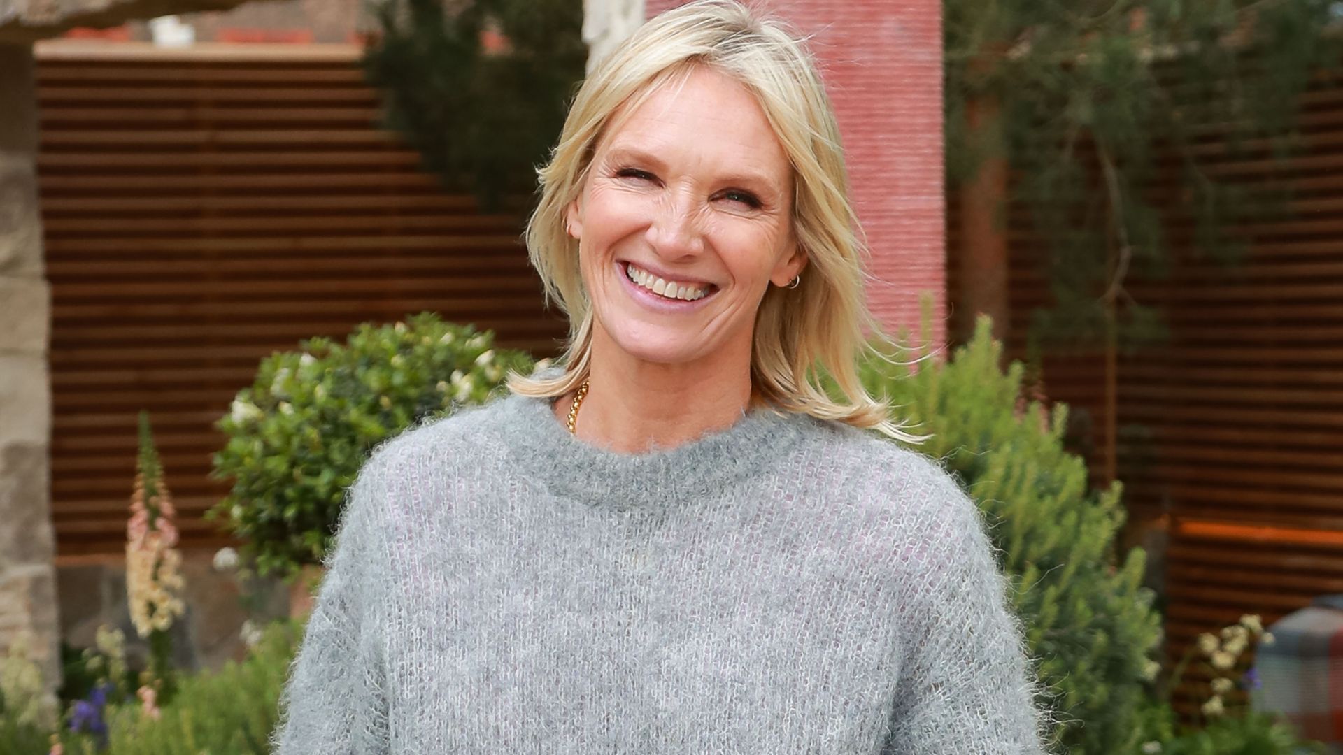 Jo Whiley at Chelsea Flower Show on May 19, 2025