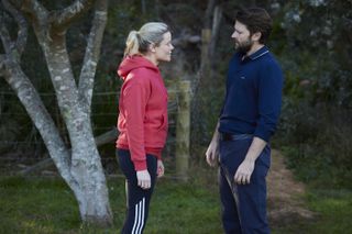 Mia Anderson confronts Matthew Montgomery in Home and Away