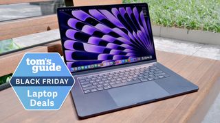 MacBook Air 15-inch M3 with Black Friday deal tag 