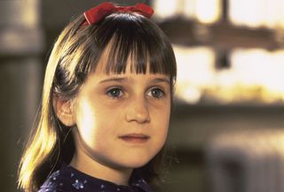 Mara Wilson in 1996 movie Matilda.