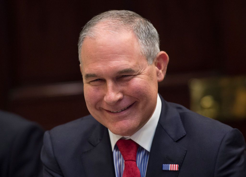 Scott Pruitt.