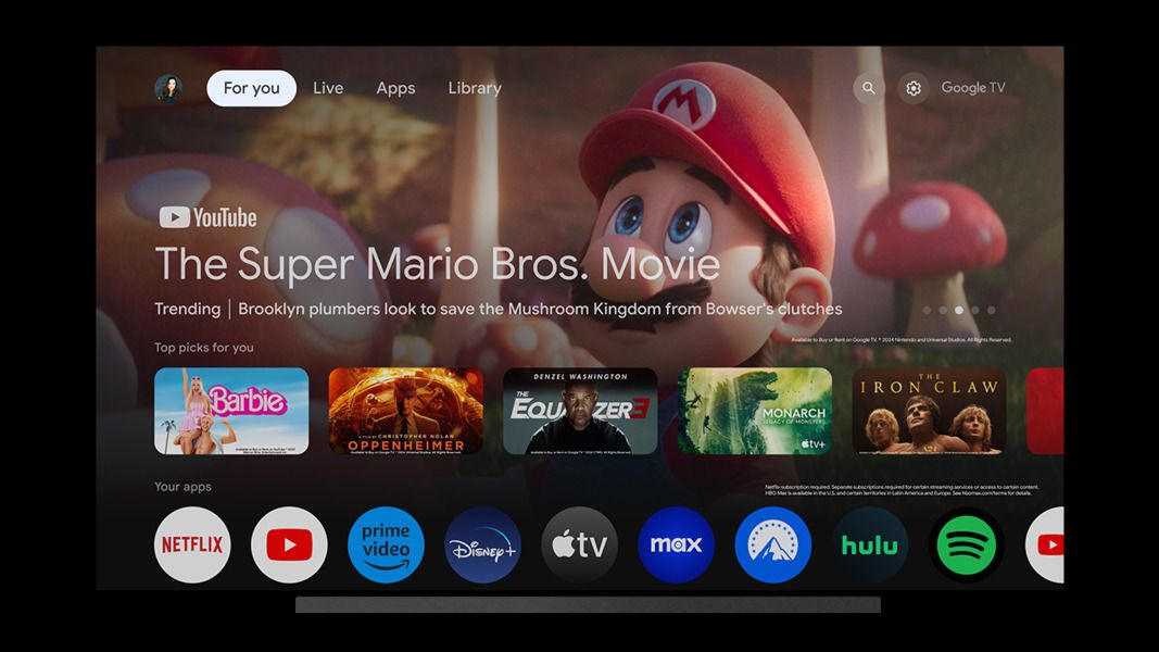 Google TV's latest update finally ditches old boxy app icons | Android ...