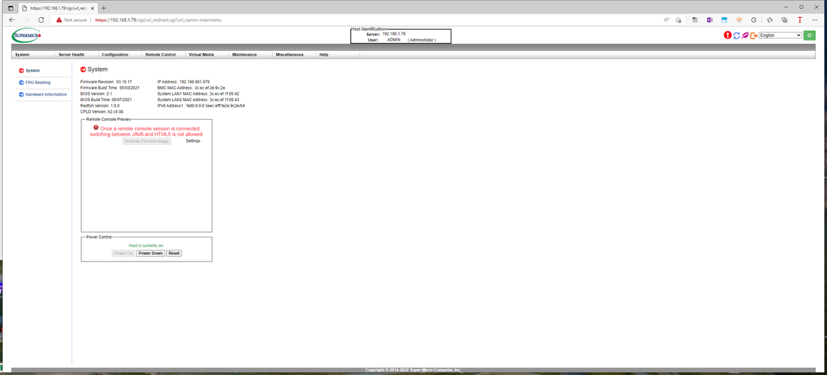 BMC IPMI