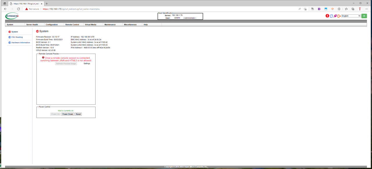 BMC IPMI
