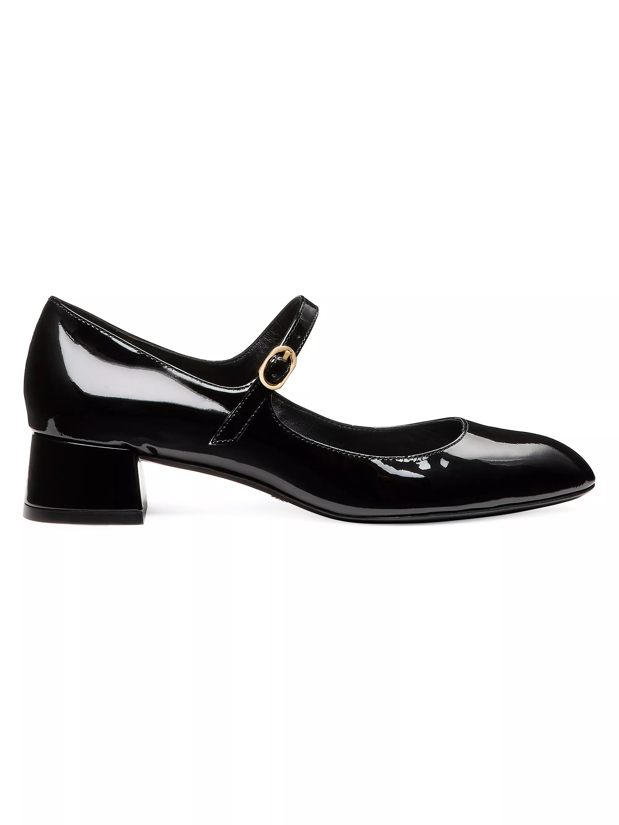 Vivienne 35mm Leather Mary Jane Pumps