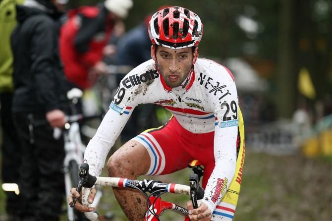 British champion Ian Field (Hargroves Cycles) in action at Superprestige Gavere