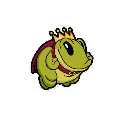 Croak, animated cartoon frogs