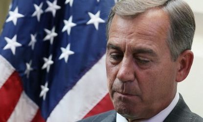 House Speaker John Boehner (R-Ohio) described discussions with Obama and Sen. Harry Reid (D-Nev.) as "honest" but still failed to strike a budgetary compromise.