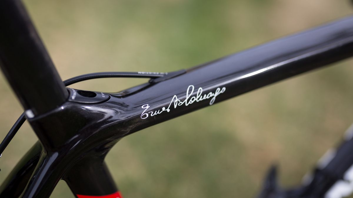 Ernesto Colnago puts his name on the majority of his frames