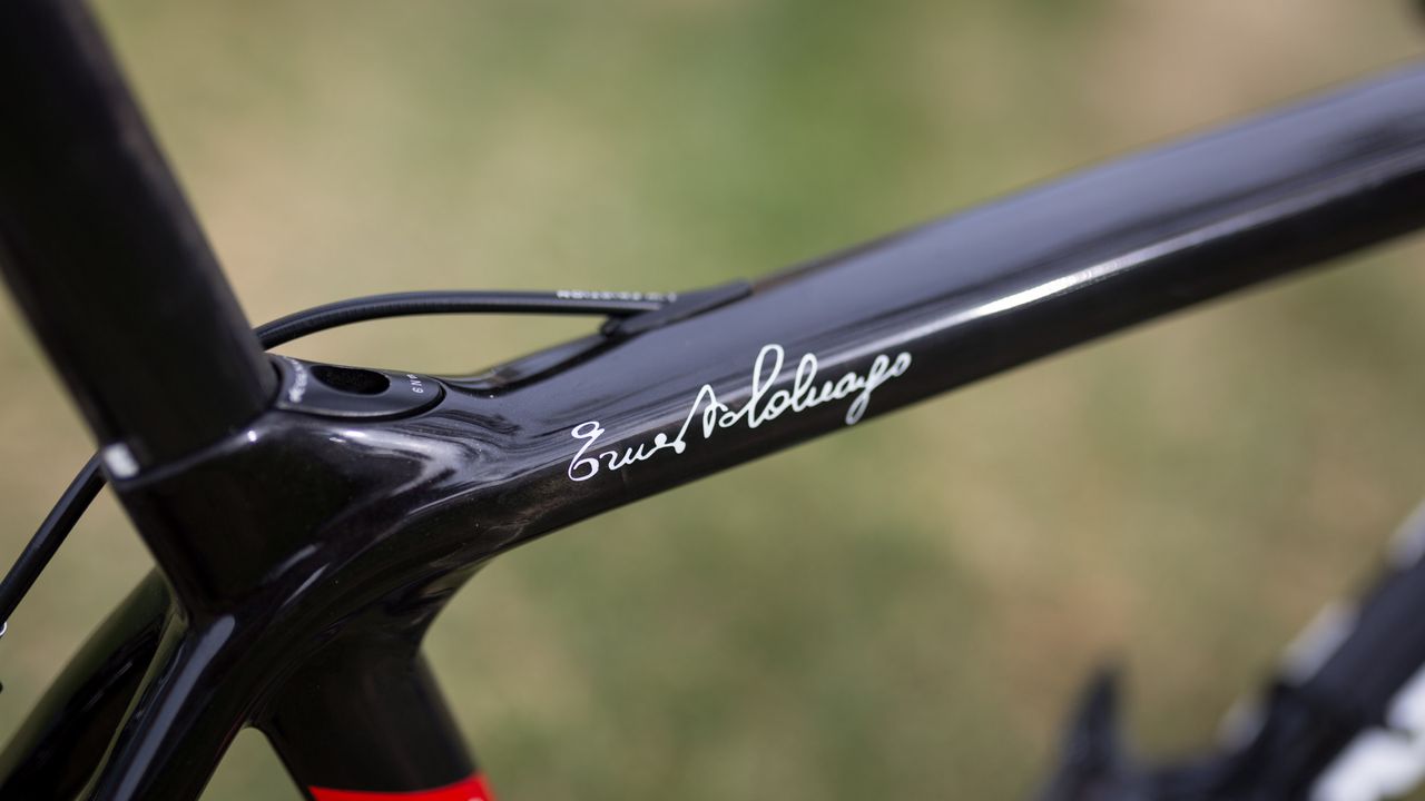 Ernesto Colnago puts his name on the majority of his frames