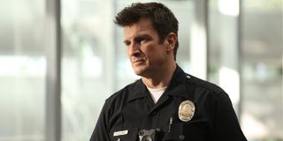 Nathan Filion as John Nolan in The Rookie.