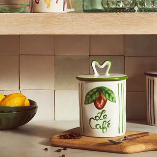 Le Cafe coffee storage jar