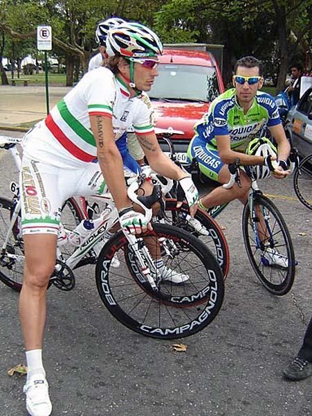 Italian champion Filippo Pozzato (Katusha)