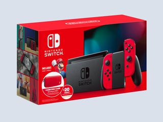 Nintendo Switch Mario Red Bundle