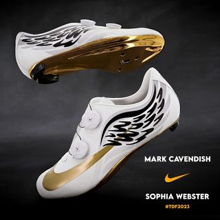 Mark cavendish's custom cycling shoes