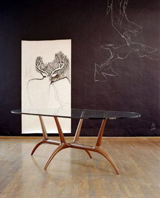 Wall and furniture Paul Mathieu