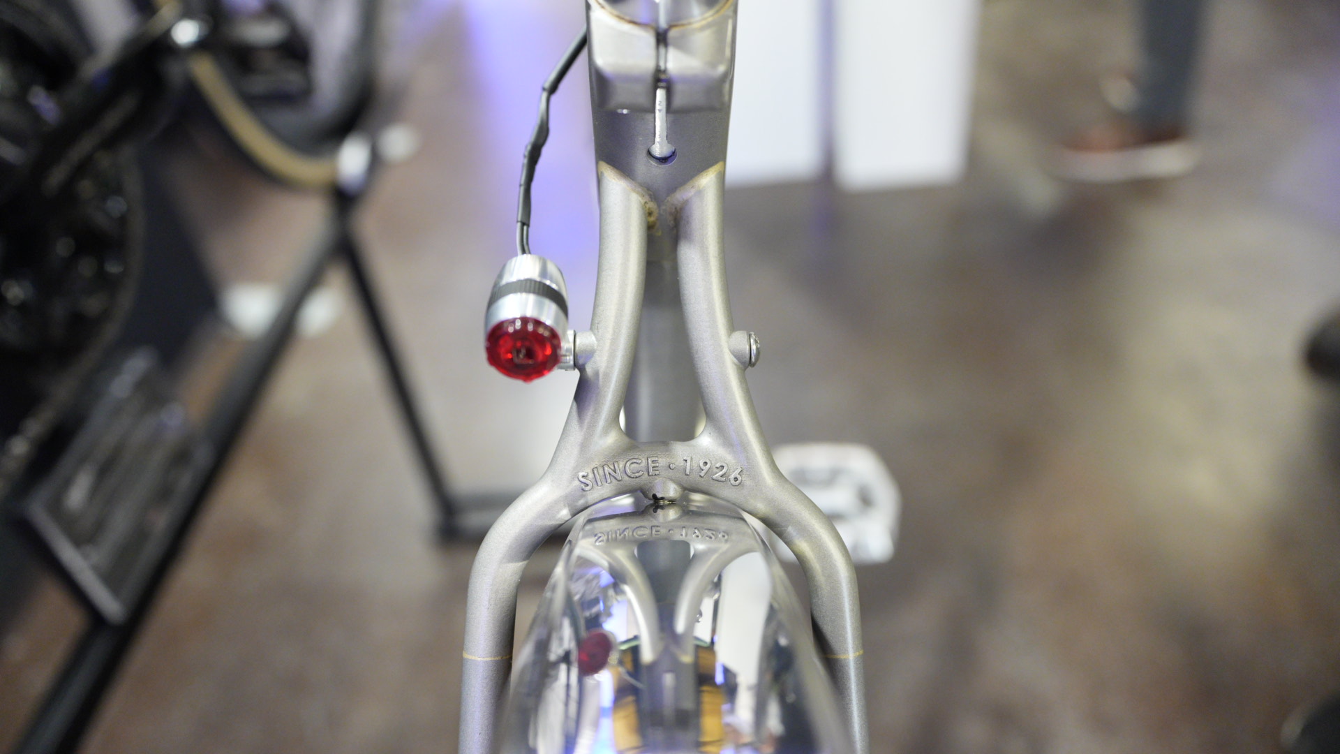 close up details of expensive bikes