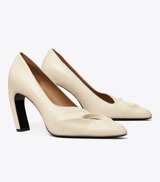 Tory Burch, SCULPTED PEEP-TOE PUMP