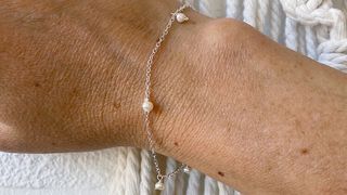 grace and flora silver pearl bracelet kit