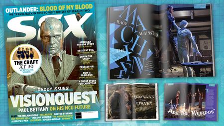 The cover of SFX 409 and some of the features inside.