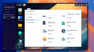 Synology DiskStation software screenshots