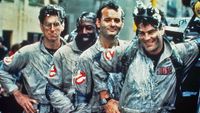 It's the Ghostbusters 40th anniversary this weekend. Pictured: Cast of 1984's Ghostbusters