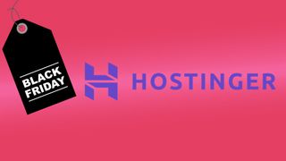 Hostinger logo with Black Friday label
