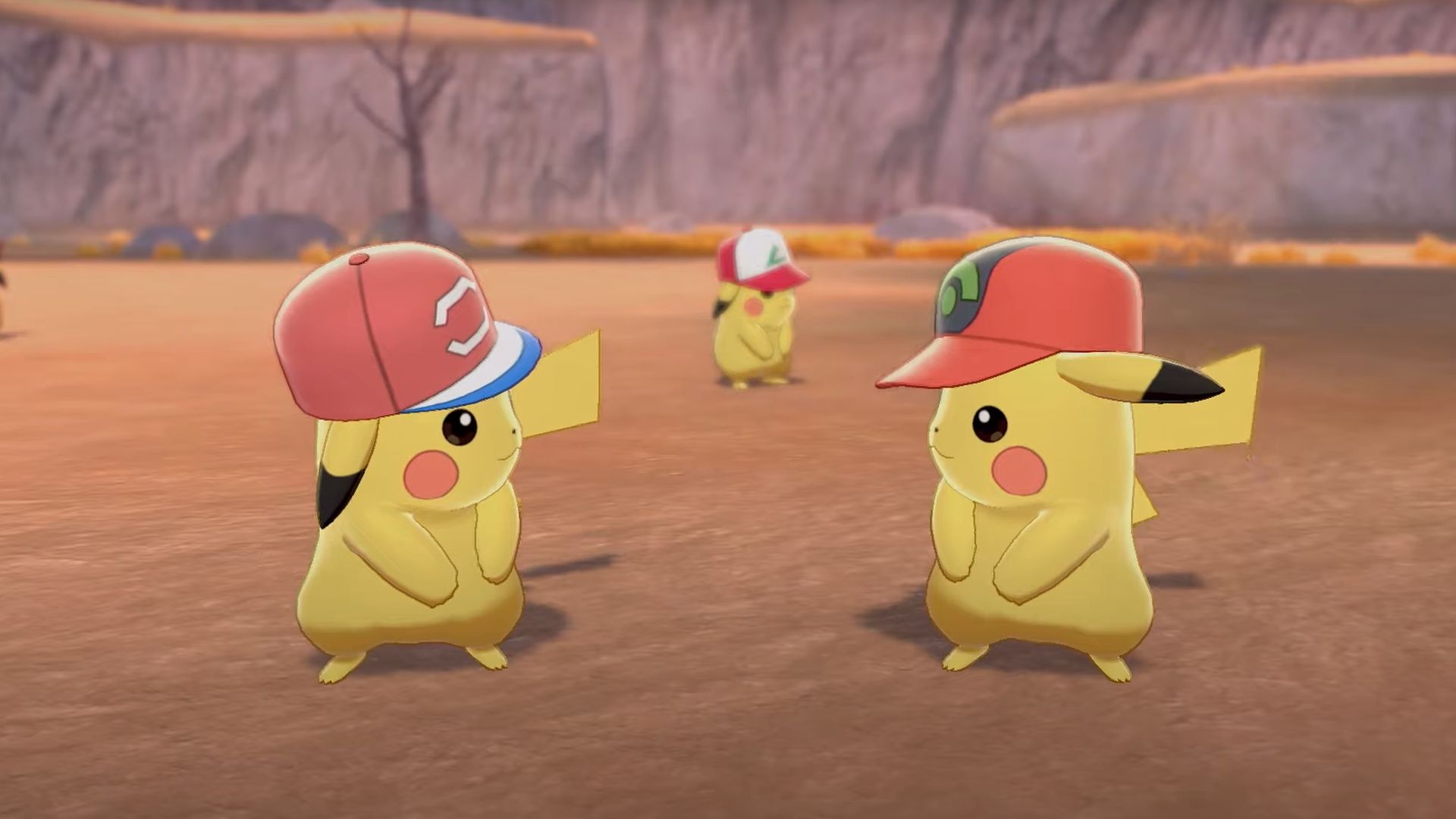 Pokemon pikachu hats