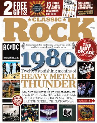 The cover of Classic Rock magazine issue 141