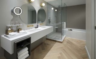 Andaz hotel with luxury Bathroom