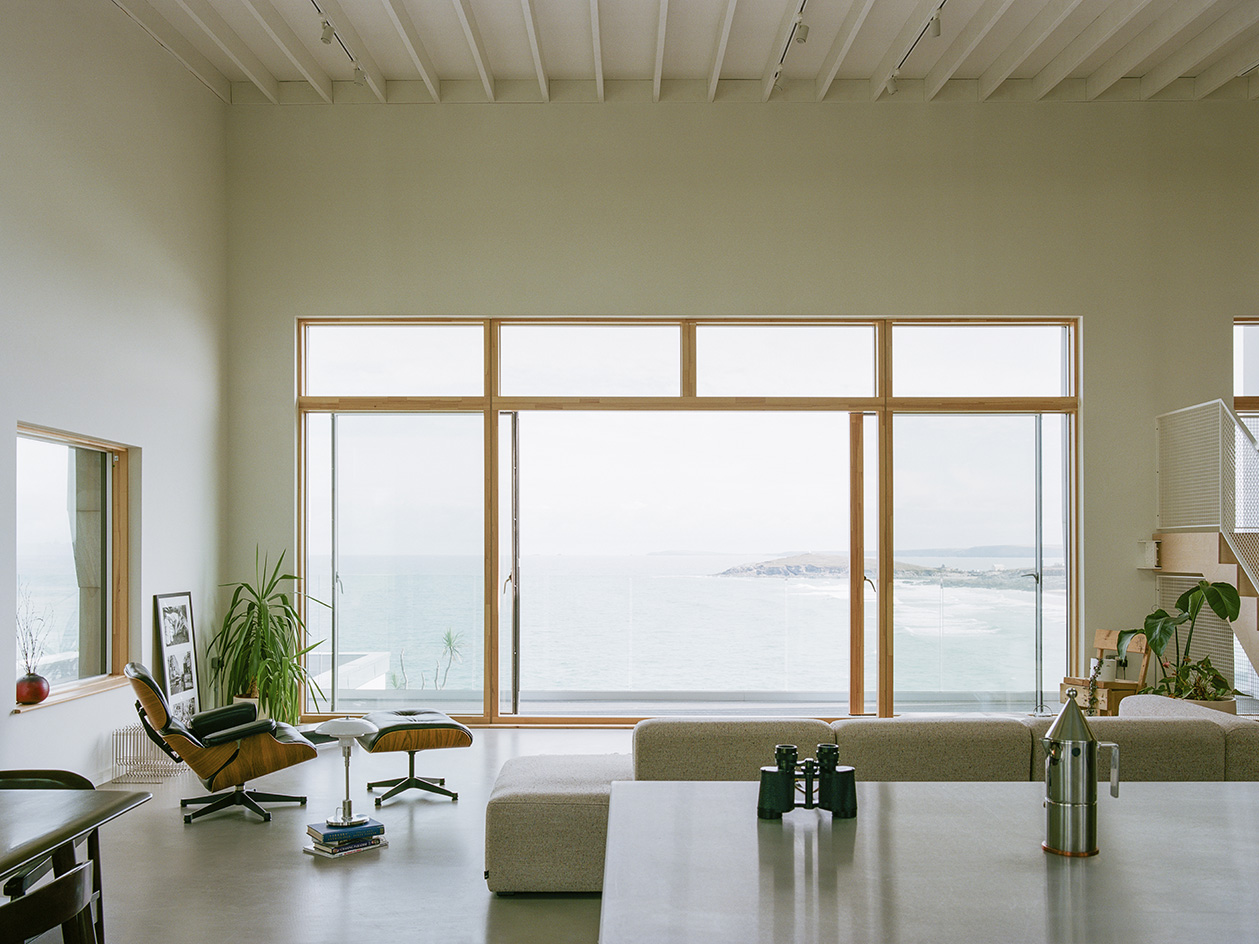sea views from cornwall house by of Architecture