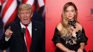 Donald Trump and Sydney Sweeney